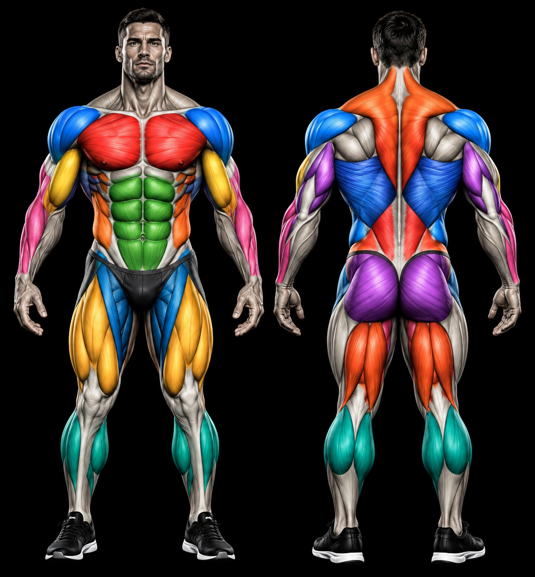 Male body measurement guide